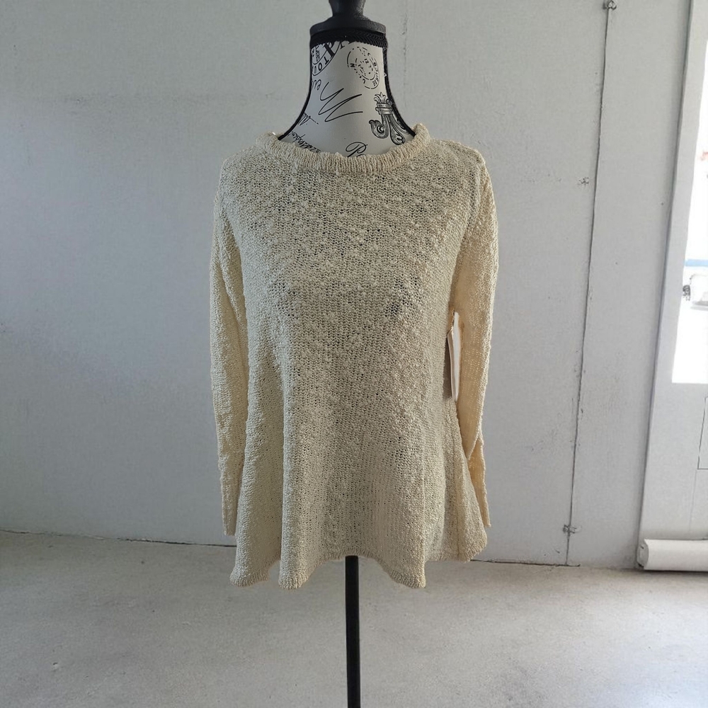 Cream‎ Knit Women's Sweater